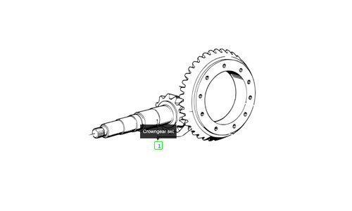 Bmw 210 h54 final drive - 3.64,